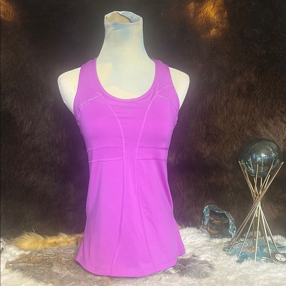 Athleta Vibrant Purple Tank Top S (BK4)